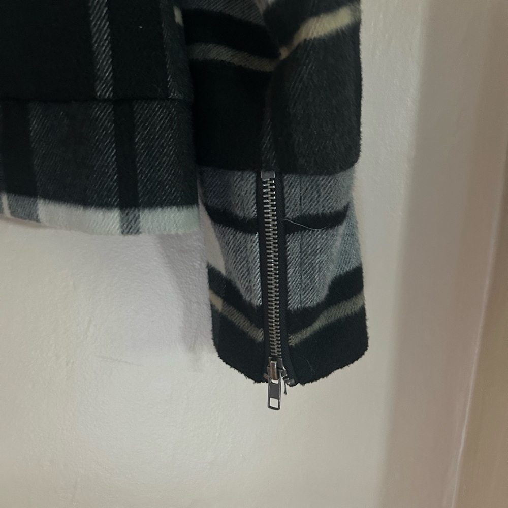 Hurley Plaid Moto Jacket